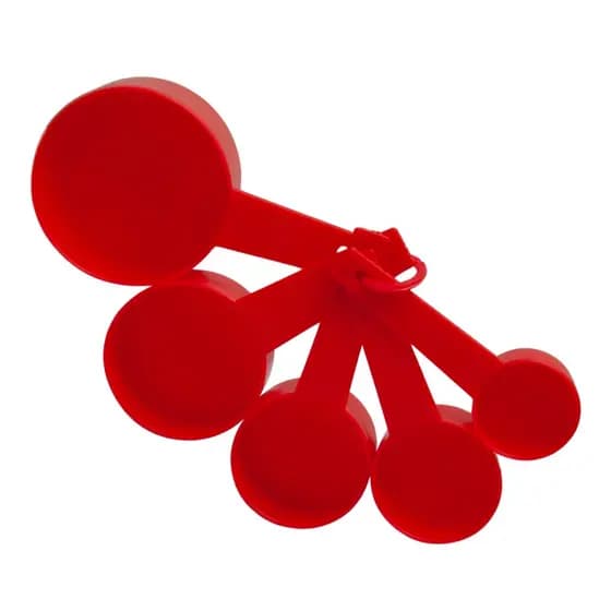 Kit Colheres De Medida Cozinha 5 Peças Prático