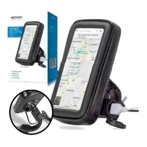 SUPORTE CELULAR MOTO UNIVERSAL BOLSA IMPERMEAVEL PARA