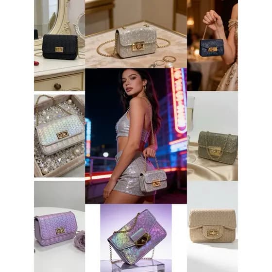 Bolsa Mini com Alça de Corrente