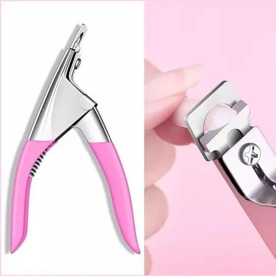 Alicate Cortador de Tips para Unhas Postiças Acrigel Alongamento Profissional