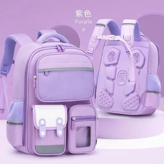 Mochila Feminina Escolar Reforçada Impermeável Resistente