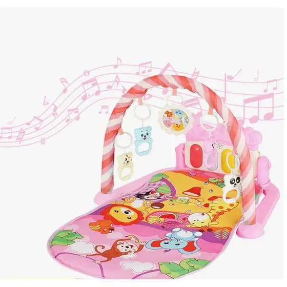 Tapete de Atividades Musical com Piano Interativo Ginásio com Som e Luz