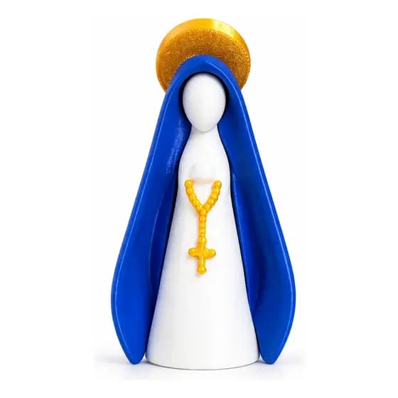 Imagem Nossa Senhora Aparecida 3d Decorativa Alta Qualid