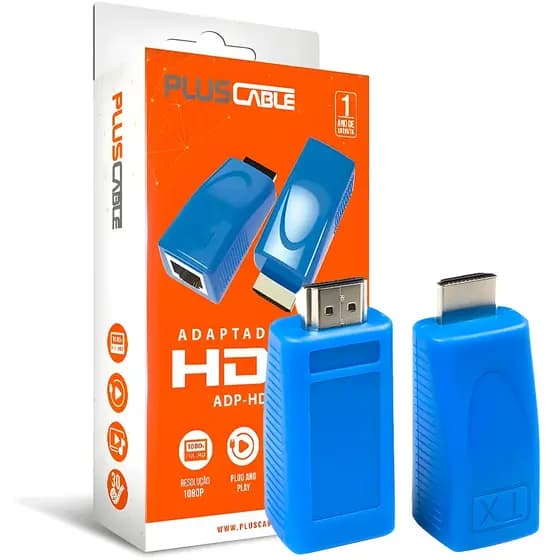 Adaptador HDMI Para RJ45 ADP-HDMIRJ45BL PlusCable