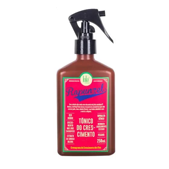 Tônico De Crescimento Capilar Spray Rapunzel Lola 250ml