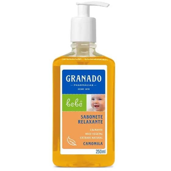 Sabonete Liquido de Glicerina Bebe Camomila 250ml