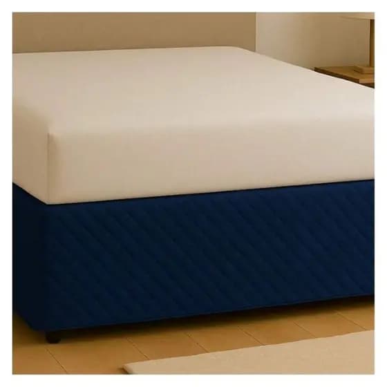 Saia Cama Box Matelada Microfibra – Enxoval de Cama Elegante Queen Branco