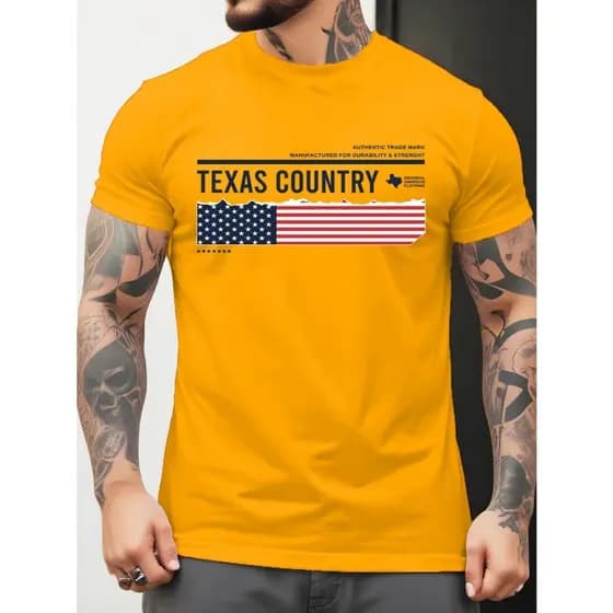 Camiseta Country Masculina Texas Rodeio Promoção
