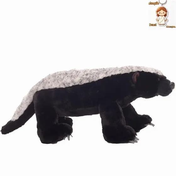Texugo De Mel Africano , Cabeça Chata , Irmão , Crianças , Brinquedo De Pelúcia