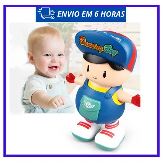 Dancing Boy Musical – Boneco Divertido para Crianças Pequenas