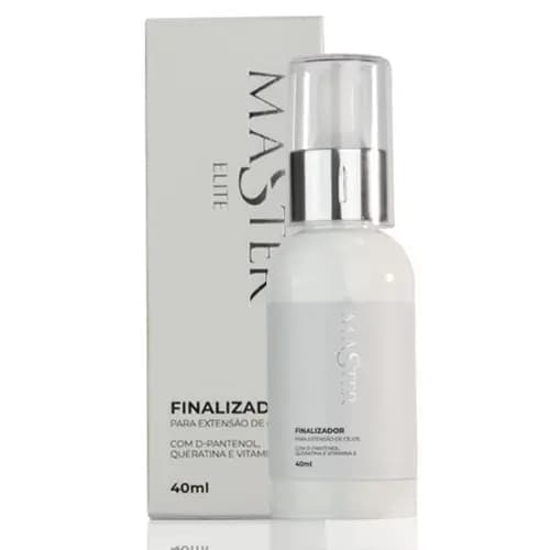 Finalizador Acelerador Master Elite Para Retenção dos Cílios 40ml.