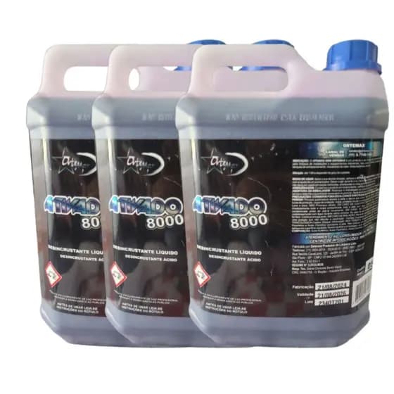 Limpa Baú Ortemax Intercap Ativado Roxo Concentrado 1:10 15 Litros