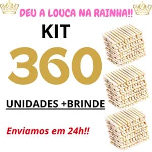 kit 360 Prendedores grampo de roupa, pregador de madeira, clip de roupa, grampo lavanderia varal prendedor secar lavar