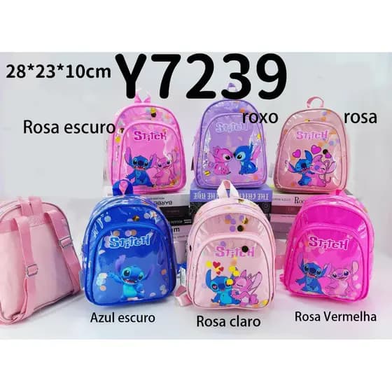 Mochila para meninas Stitch Promoção para meninos 7239