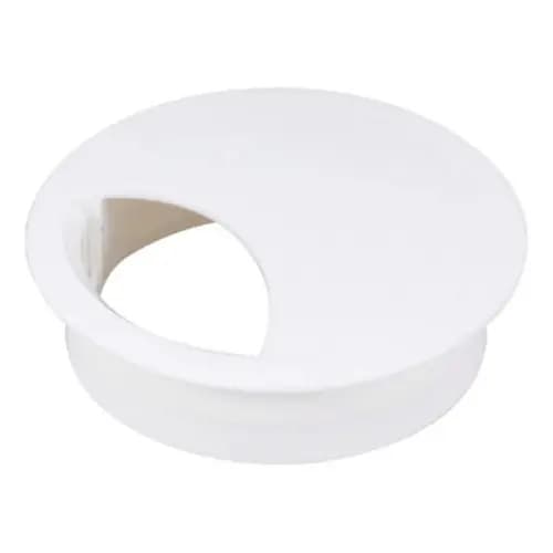 Acabamento Moveis Passa Fio Tapa Furo Redondo 46mm Branco