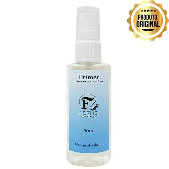 Primer Para Extensão e Alongamento De Cílios Uso Profissional 50ml Fidelis
