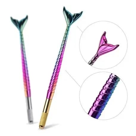 Caneta Tebori Sereia Microblading Designer De Sobrancelhas