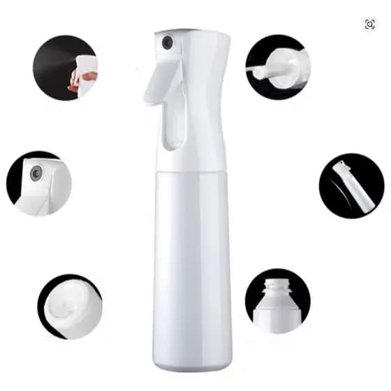Borrifador Spray Jato Continuo Nevoa para Barbeiros Pole spray de alta pressão utomático salão de beleza barbeiro