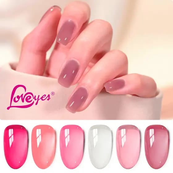 Kit Especial 3 Géis Modelagem Unhas Sculping Loveyes Gel 36g Light Led/Uv Builder Gel