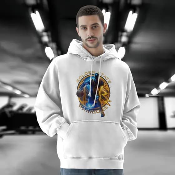 Blusa De Moletom GOLDEN STATE Canguru RNT jbs
