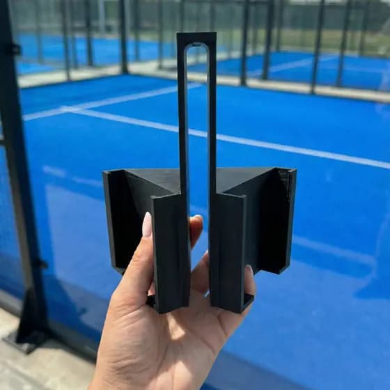 Suporte De Celular Pra Rede Filmar Jogos de Padel, Tennis, Beach Tennis , Badminton
