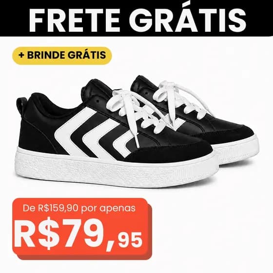 Tênis Unissex Masculino e Feminino TITAN Skate Casual Antiderrapante Unissex Estiloso 34 ao 43