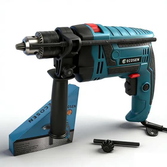 Parafusadeira e Furadeira de Impacto Profissional 21v Mandril 1/2 cessórios Martelete Rompedor 900W 220V