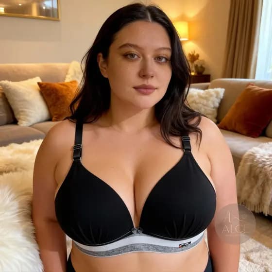 Sutiã Plus Size Sustentação Reforçada com Bojo Confort Sem Aro Alça Larga