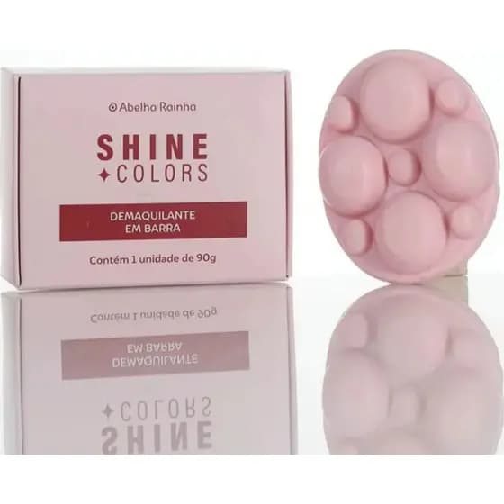 Demaquilante Em Barra Remove Toda Maquiagem Shine Colors Abelha Rainha 90g REF