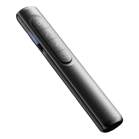 Caneta Controle Remoto S12 PPT com Indicador Laser USB-C 2,4