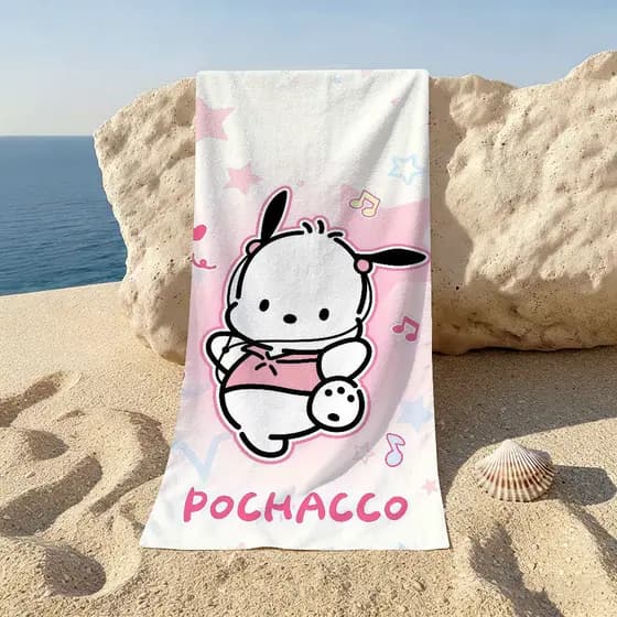 Toalhas De Toalha Fofas De Desenho Animado SLO Para Praias , Estúdios De Ioga , Academias , Molas Quentes , Piscinas E P
