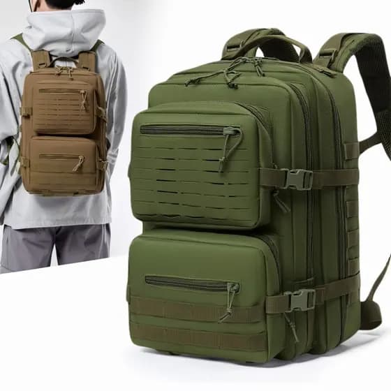 Mochila Multifuncional Masculina Náilon Impermeável Viagem Passeio Motoboy Esporte Trilha Viagem Mochila De Viagem Zíper