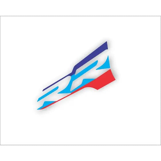 Adesivo Frontal tricolor Para Bmw, S1000rr 2019 2020 2021 2022 2023 2024 2025 2026