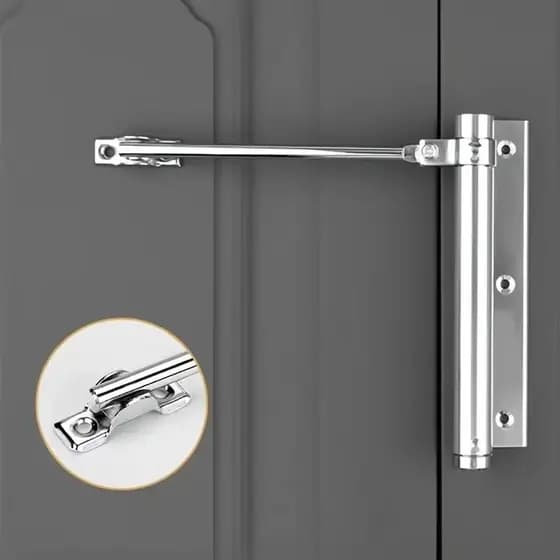 Fechadura automática doméstica com amortecimento ajustável, Universal para portas e janelas