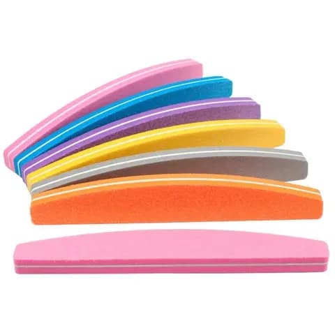 Lixas 100/180 ZEM Cores Larga Dupla Face Cônica-ZemMart-