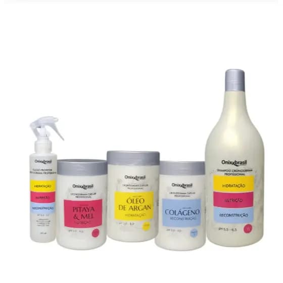 Kit Cronograma Completo Profissional Onix Brasil