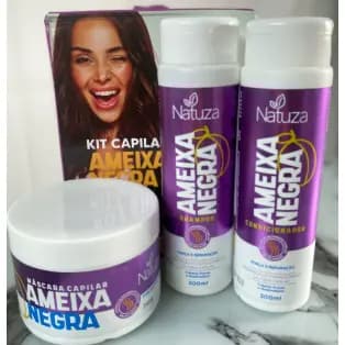 kit capilar ameixa negra natuza com 3 itens