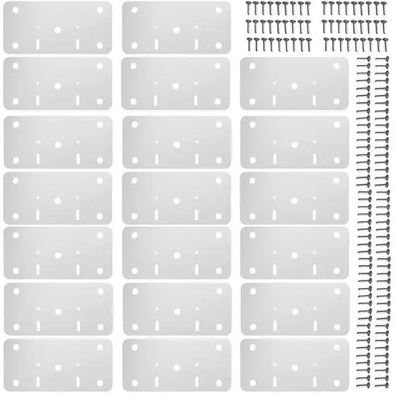 Kit Placas Para Reparo Porta Dobradiça Armário 1 Lado MDF.+zapstoreshop+