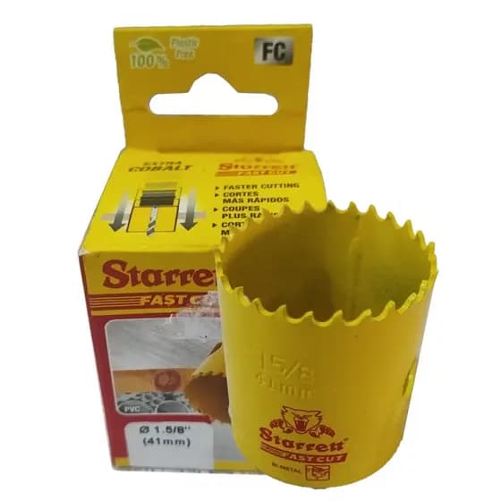 Serra Copo Starret Fast Cut 1.5/8 Pol 41MM FCH0158-G