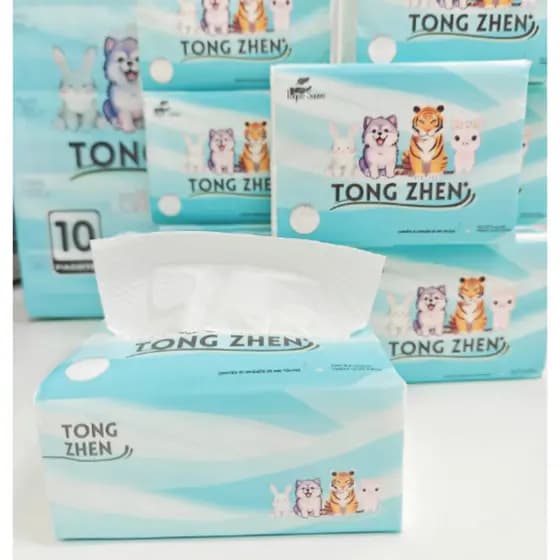 Kit Com 2/3/4/5/6/10 Lenço de Papel Inter folha 5 Camadas Toque Suave Pacotes de Alta Qualidade Absorção Rápida Bebe