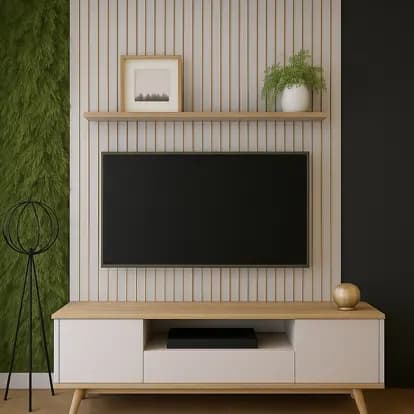 Kit Ripado MDF Decoração 45x11cm - envio imediato