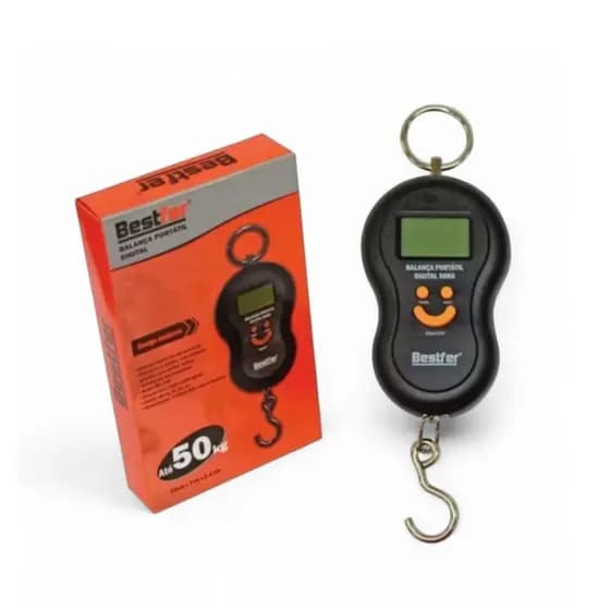 Balanca Portatil Digital Bestfer 50kg