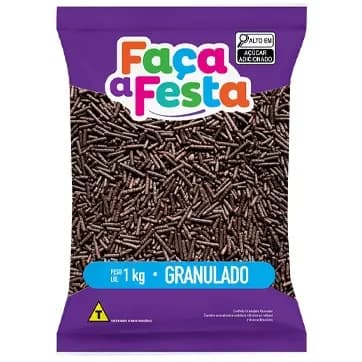 Leke Gourmet Granulado Escuro 1kg - Uso Profissional e Gourmet