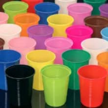 Copo Descartável 200ml Colorido Trik Trik – Festa | Kit Pacote c/ 50, 100, 200 ou 300 Un | Várias Cores