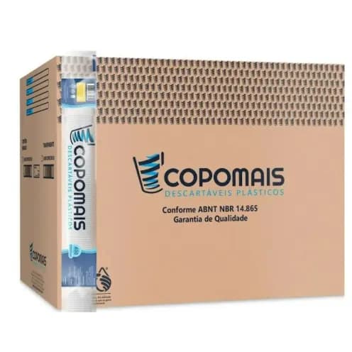 Caixa 5000 Copos Descartáveis 50ml Café ou Chá Transparente Copomais