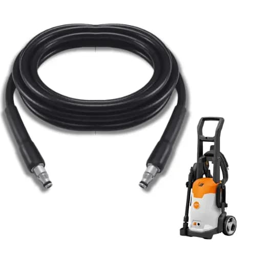 Mangueira Lavadora Alta Pressão trama de aço STIHL RE90 5 Metros lavajato wap