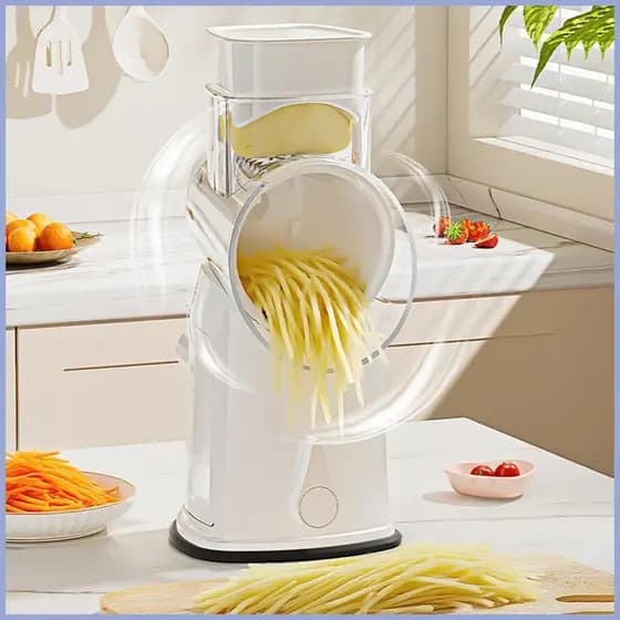 Fatiador De Alimentos Manivela Ralador De Queijo Picador Triturador Frutas Vegetais Slicer Para Cozinha Batata Cenoura M