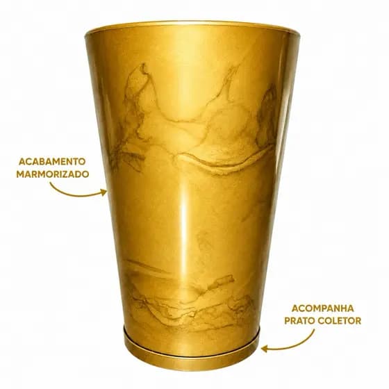 Vaso para plantas grande decorativo 58cm ,vaso alto jardim,varanda