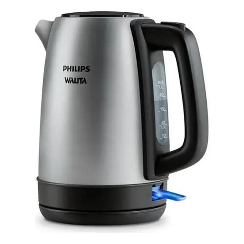 Chaleira Eletrica Philips Walita 1,7l Inox Hd9350 220v Inox Inox 220v