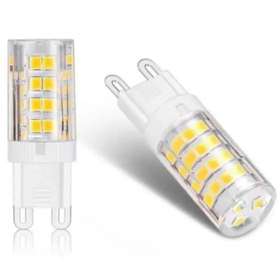 Lâmpadas Halopim G9 power Led 3w, 5w, 7w, Para Lustres E Arandelas Branco Frio / Branco quente/led